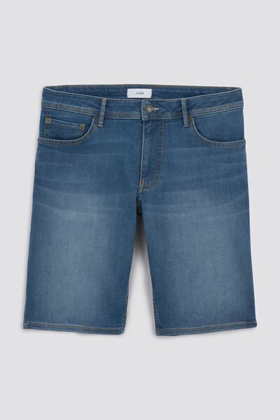 Bermuda in Urbanflex jeans, gerecycled polyester