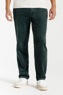 Pantalon en velours taille &eacute;lastiqu&eacute;e