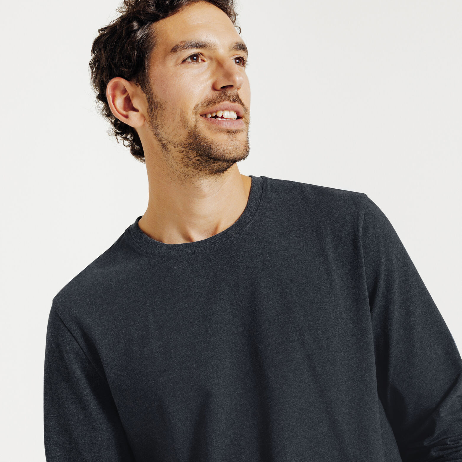 Tee shirt manches longues matière douce