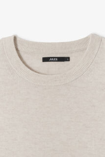 Pull col rond m&eacute;rinos cachemire