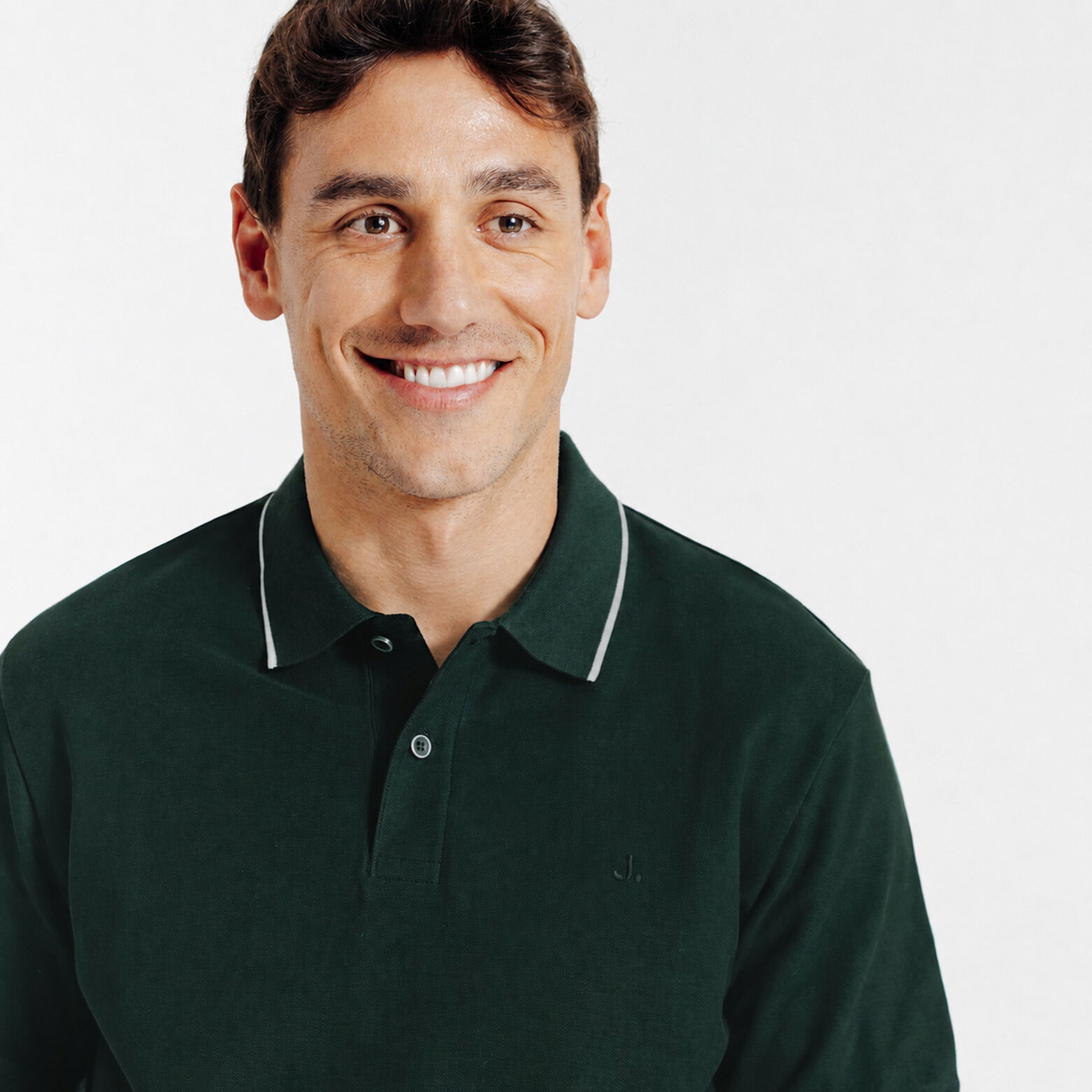 Polo manches courtes uni "le parfait by JULES"