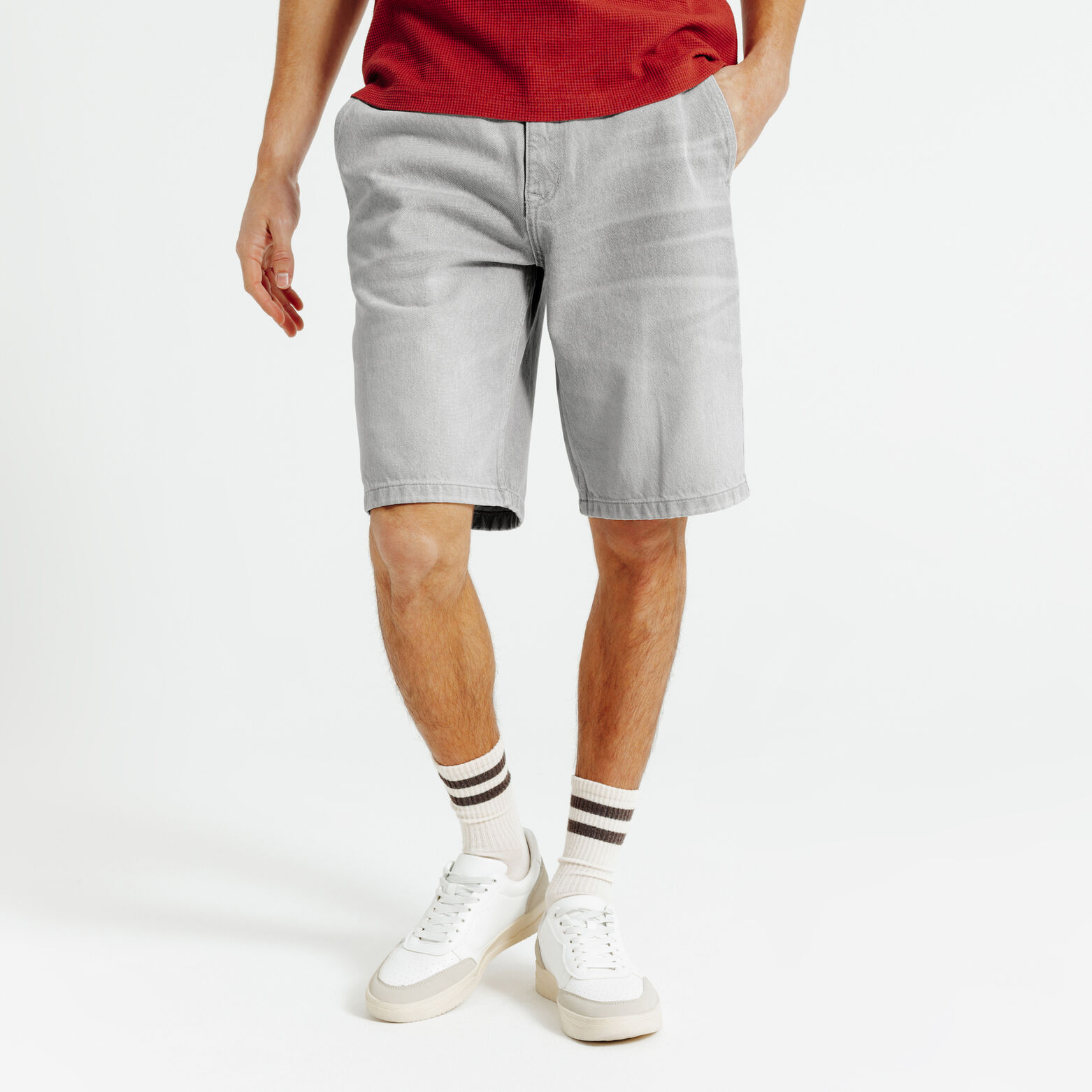 Short baggy en jean