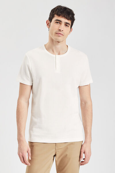 apotheek Niet verwacht paniek Witte T-shirts heren, basic t-shirt | Jules BE