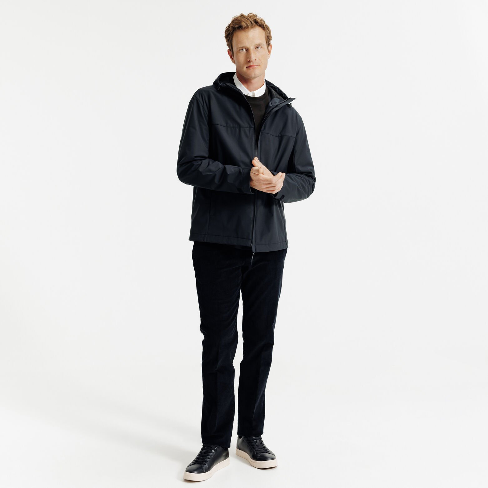 T-shirt lange mouwen in reli&euml;fstof