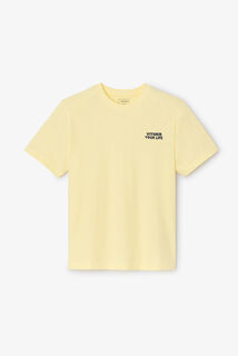 T-shirt in katoen met borduursel