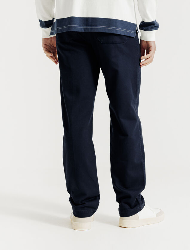 Pantalon chino loose