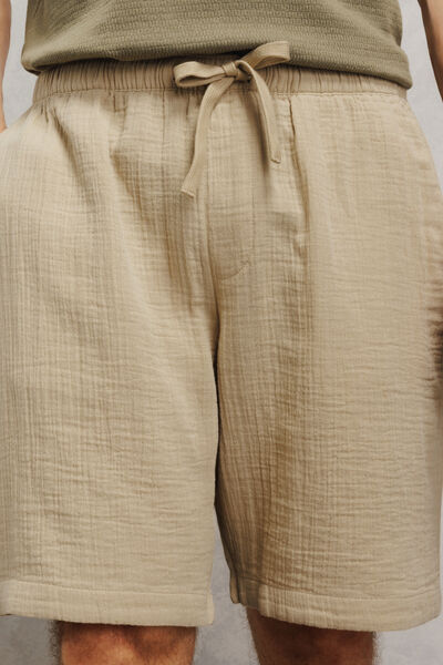 Short en gaze de coton