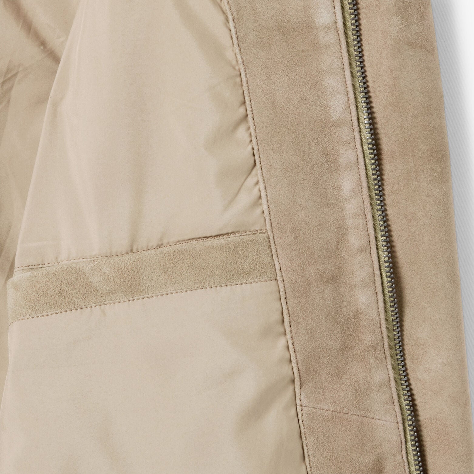 Blouson 100% cuir col chemise