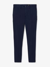 Pantalon de costume slim uni