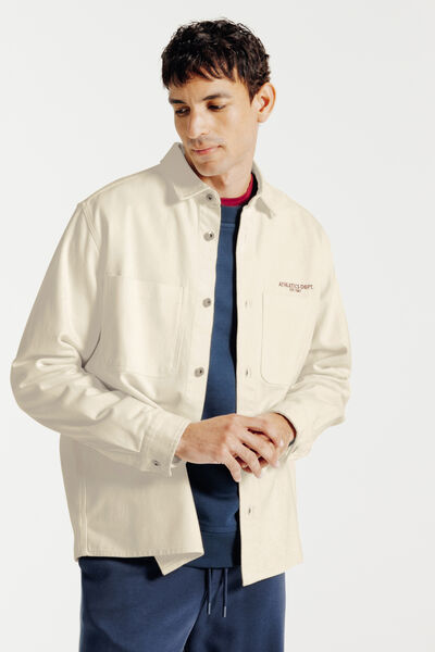 Surchemise coton unie