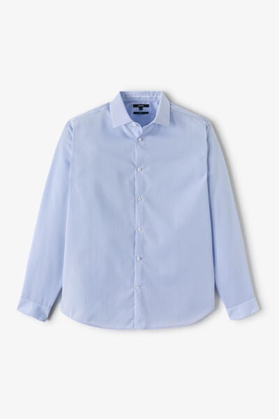 Chemise sans repassage ray&eacute;e slim