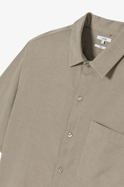 Chemisette en coton TENCEL&iquest;Lyocell unie boxy