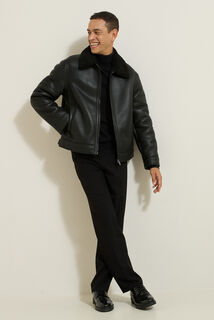 Blouson bombardier en sherpa