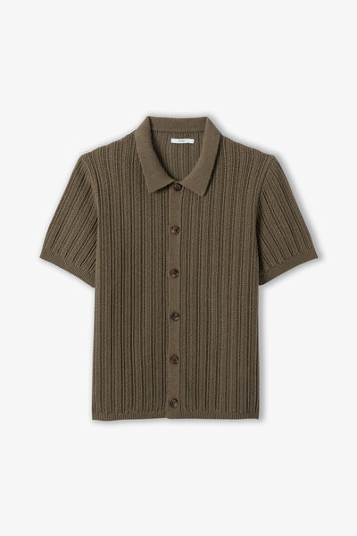 Pull Vert kaki