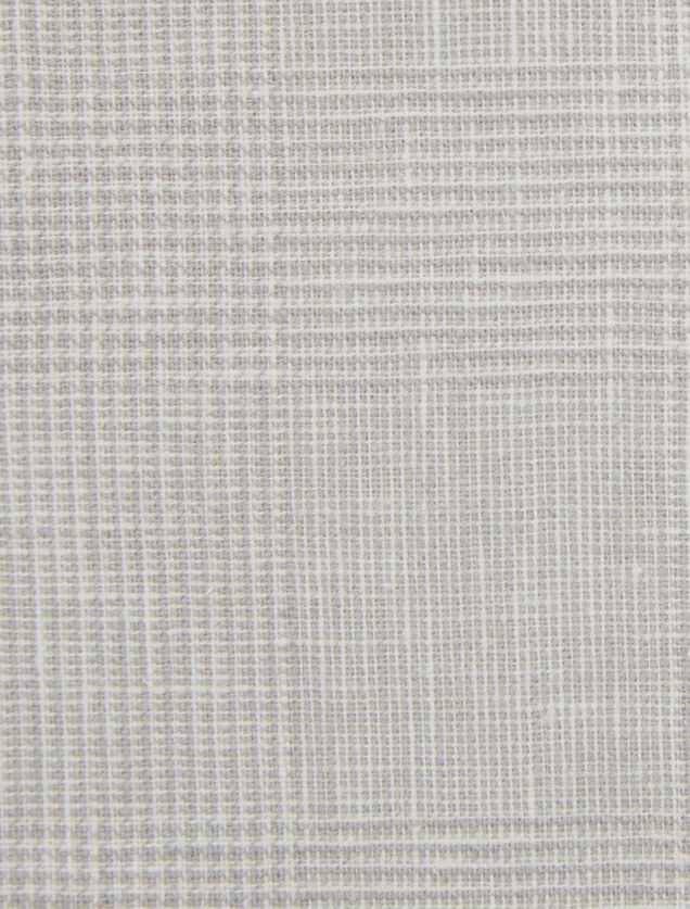 Veste slim à carreaux