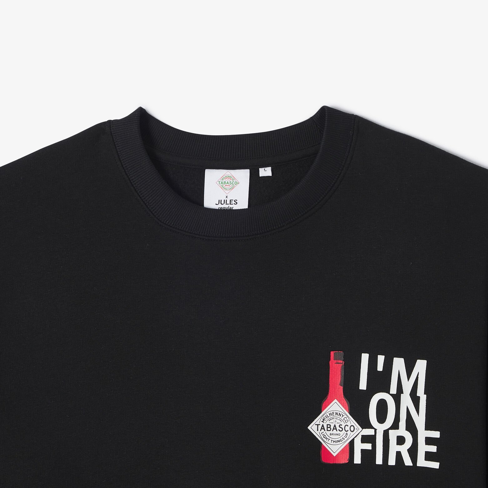 Sweat col rond licence Tabasco