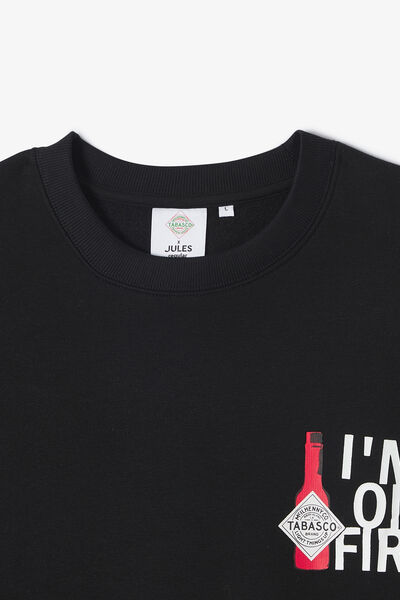 Sweat col rond licence Tabasco