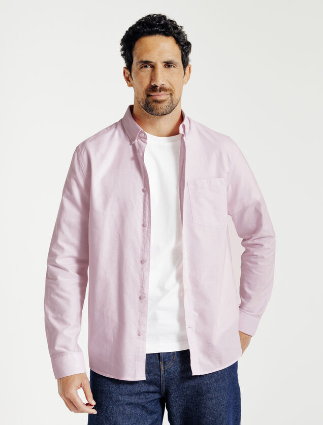 Hemd in oxfordkatoen