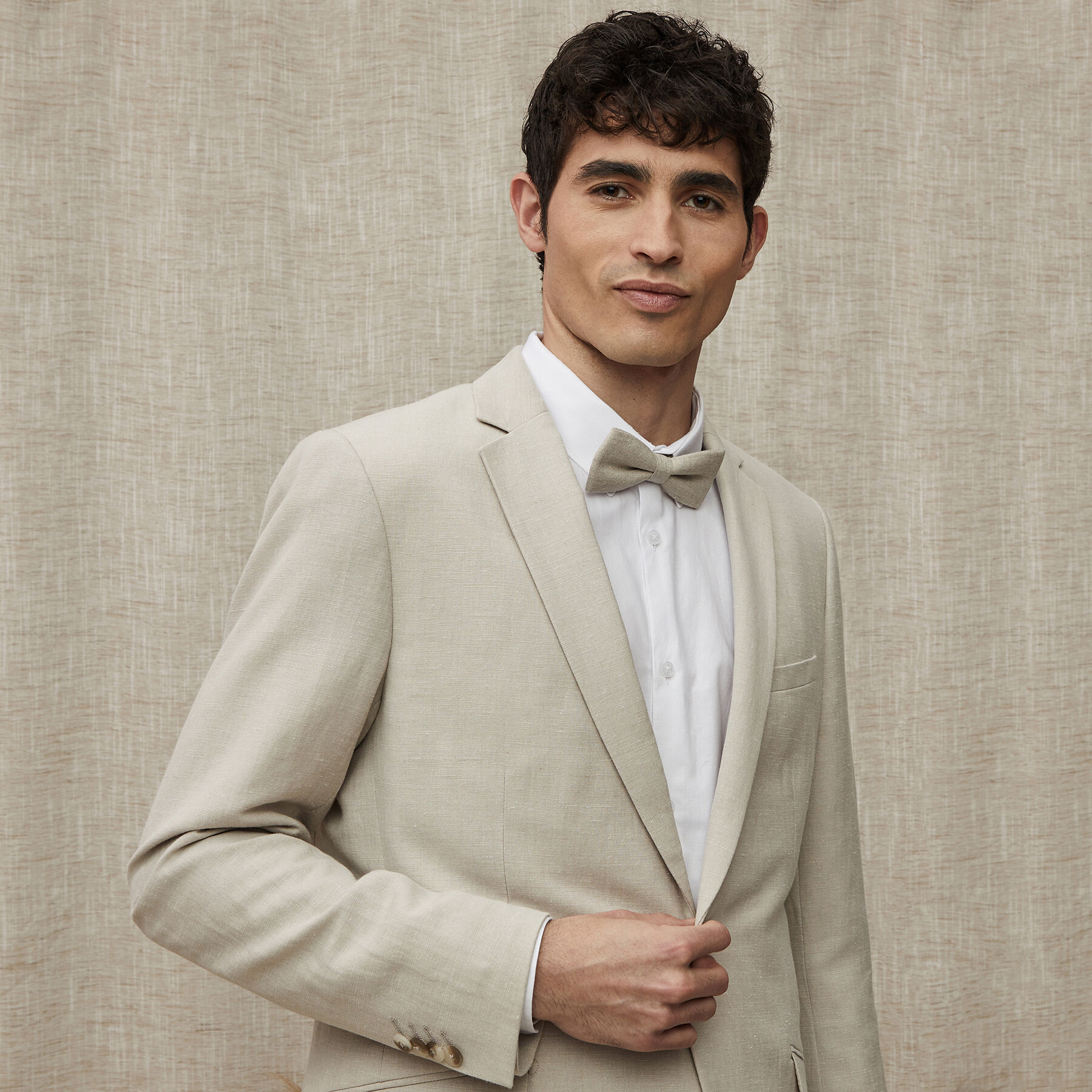 Costume lin hot sale homme jules