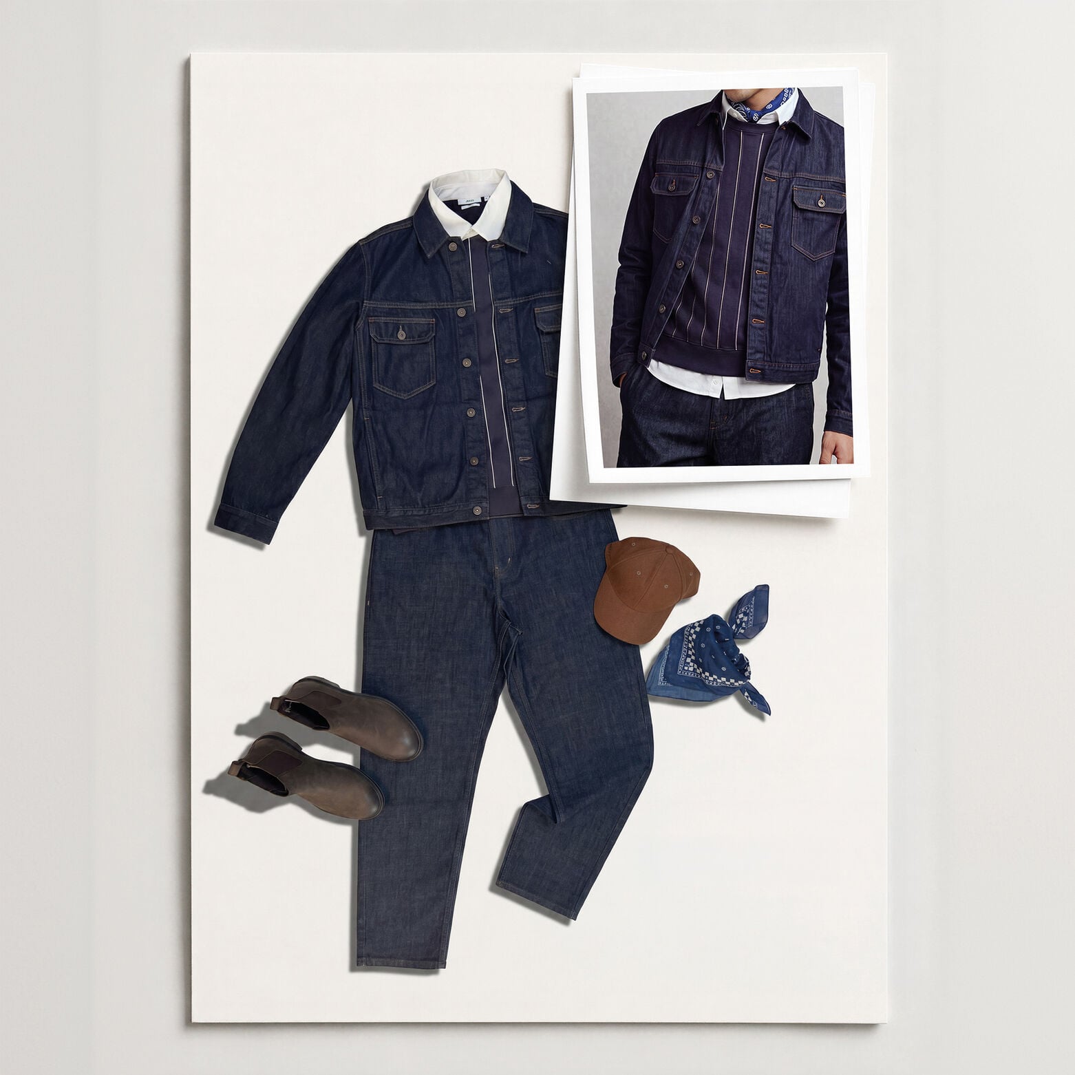 Veste en jean 100% coton
