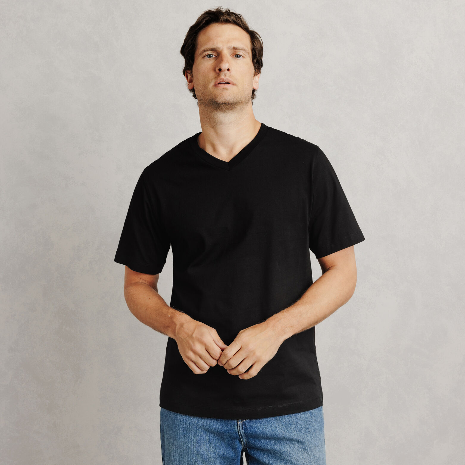 Le Parfait by JULES' t-shirt met V-hals