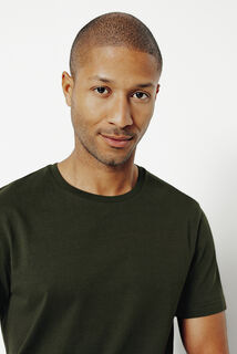 Tee shirt en coton col rond basique