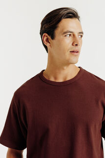 T-shirt in fantasiestof