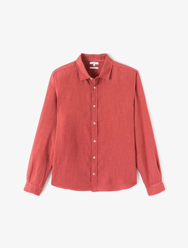 Chemise en lin regular