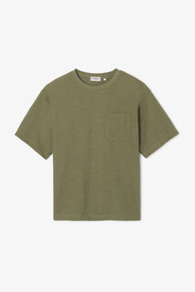 Tee shirt matière éponge col rond