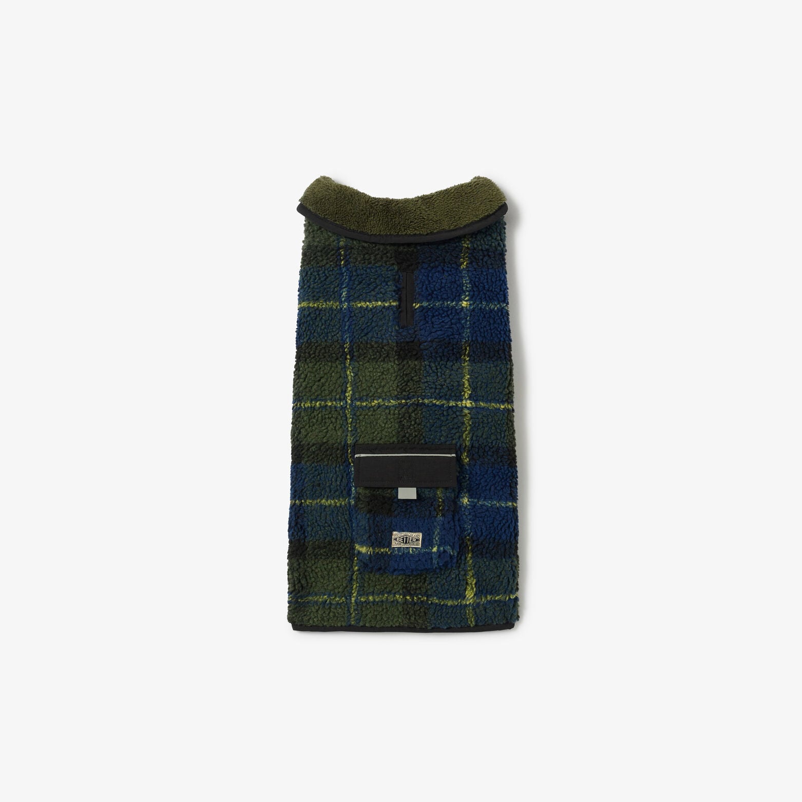 Manteau pour chien &agrave; carreaux
