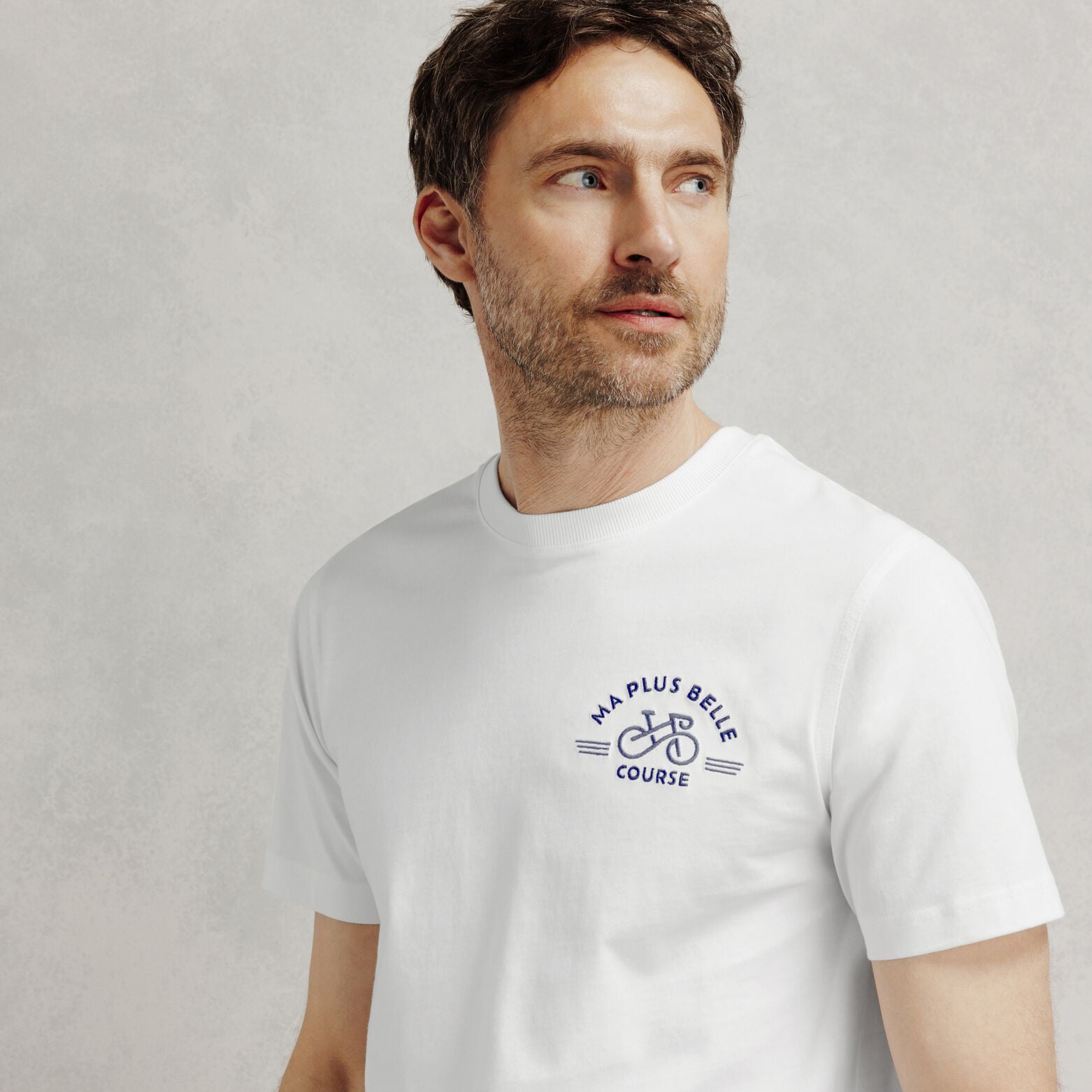 Tee shirt brod&eacute; licence Tour de France