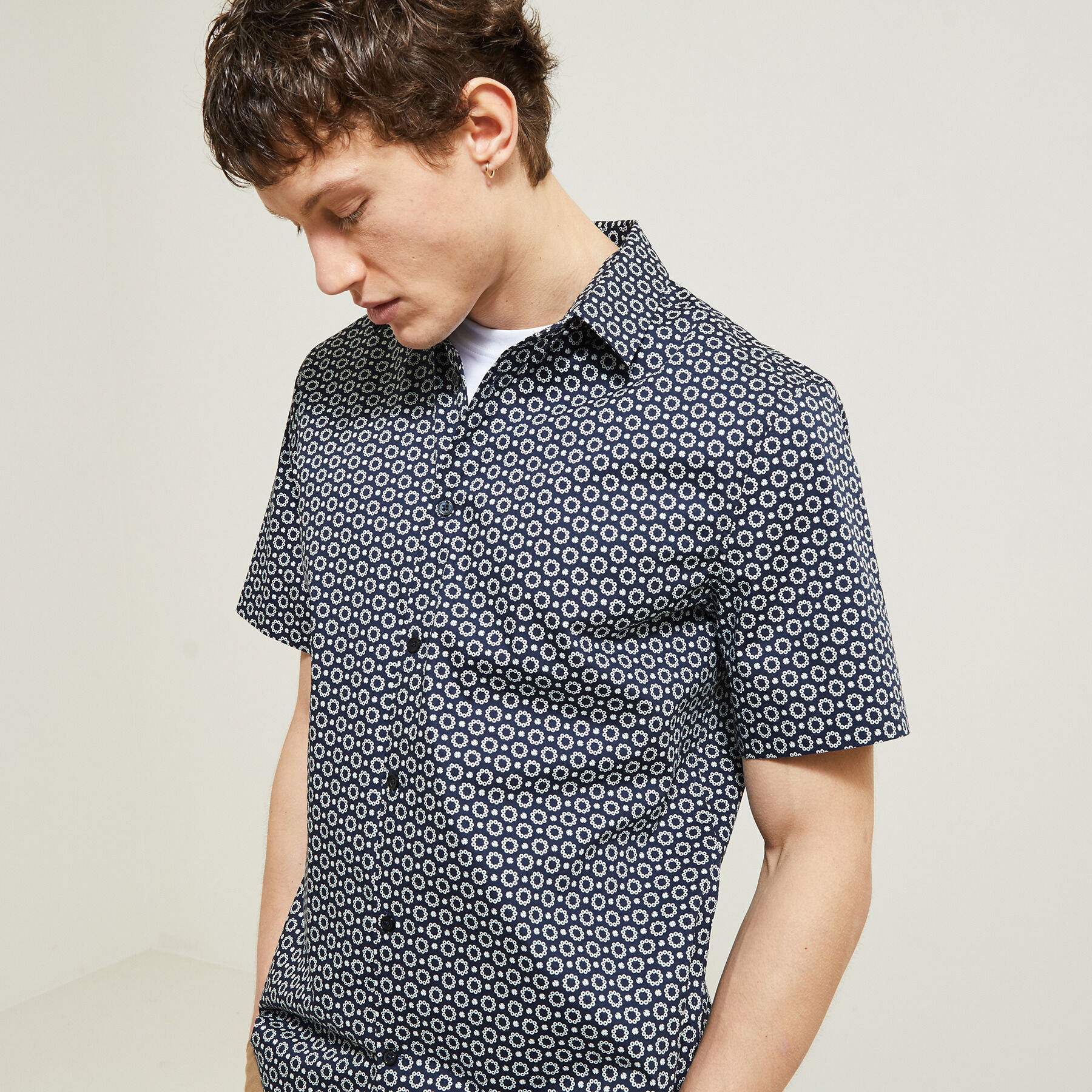 Chemisette Homme Chemise manche courte Jules