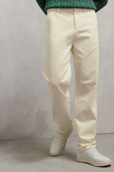 Pantalon loose 100% coton