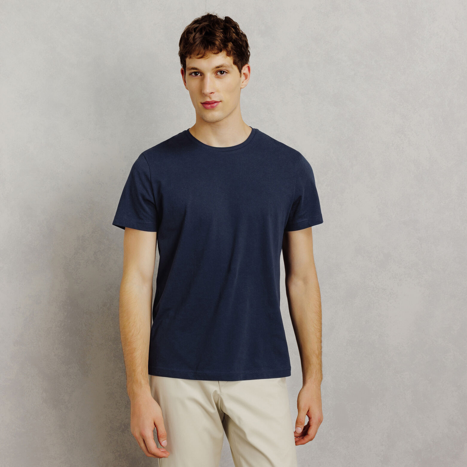 Tee shirt col rond coton majoritaire