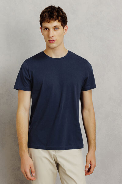 Tee shirt col rond coton majoritaire