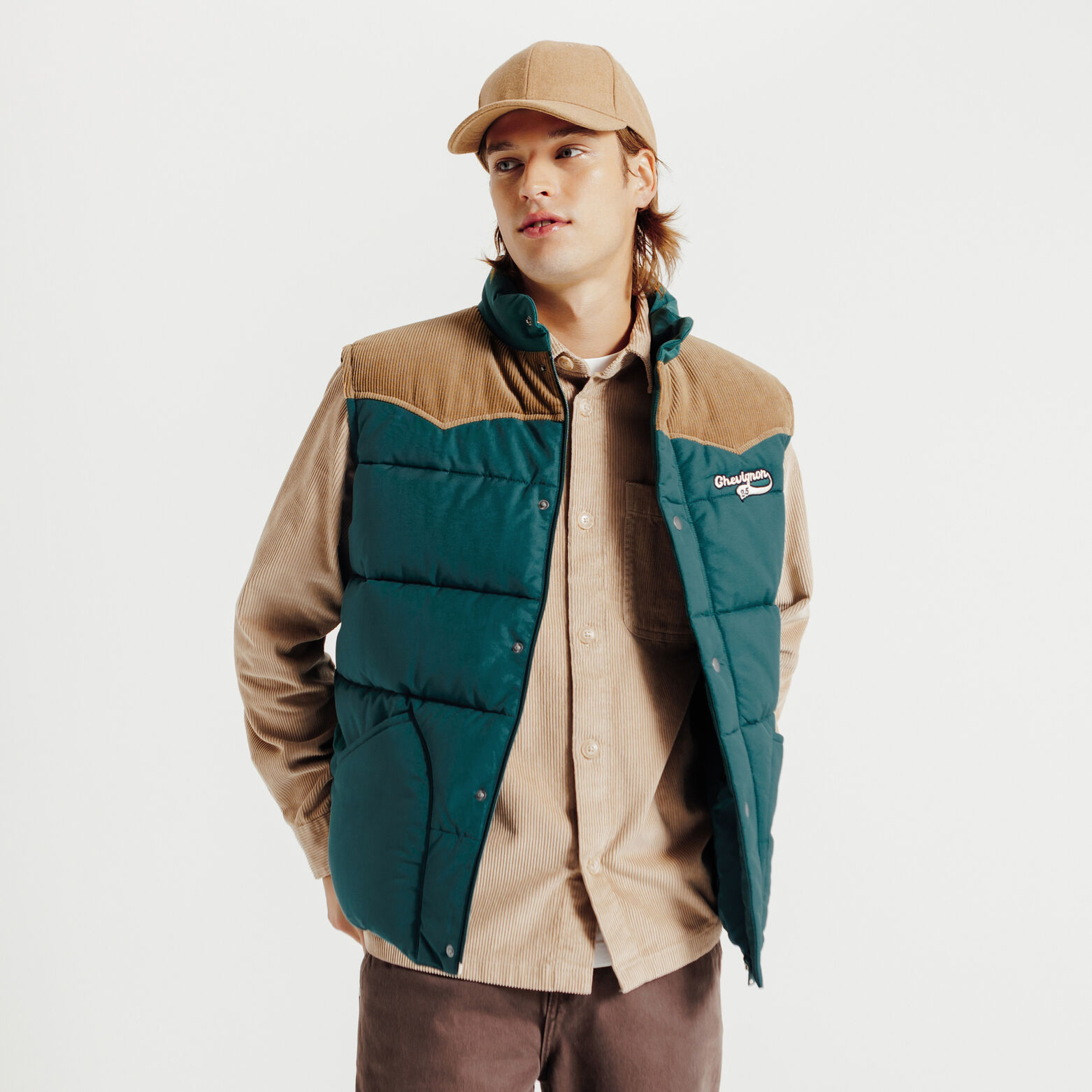 Doudoune sans manche Chevignon x Jules