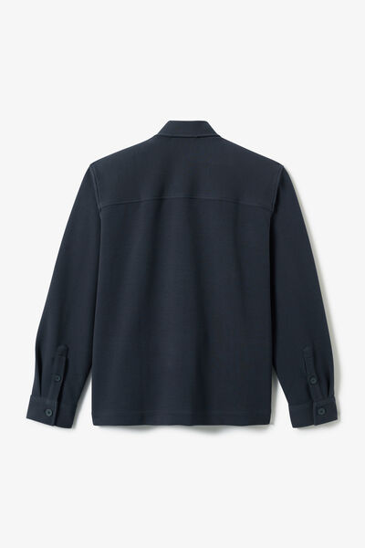 Surchemise twill col fran&ccedil;ais