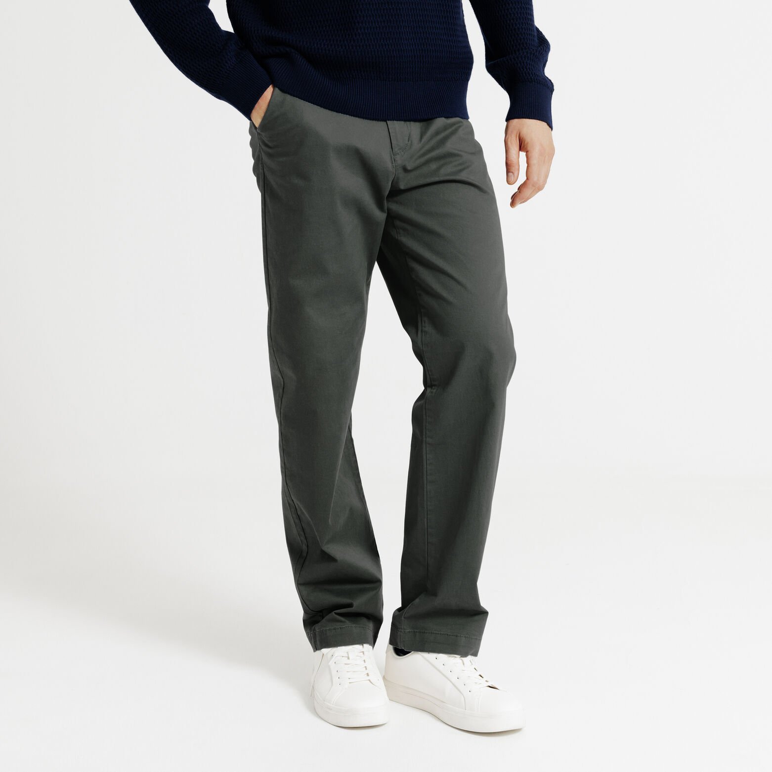 Pantalon chino loose