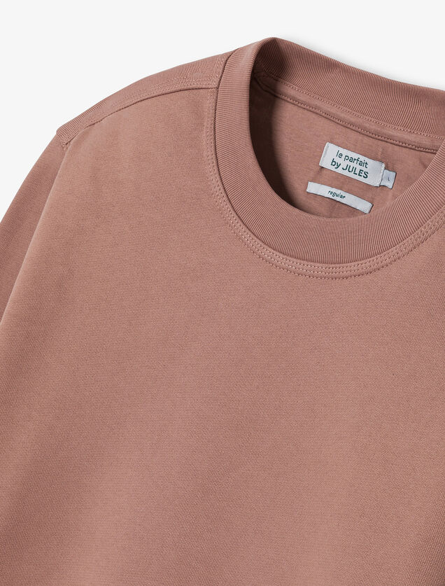 Sweat col rond uni "le parfait by JULES"