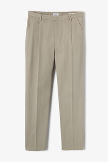 Pantalon chino loose &agrave; plis