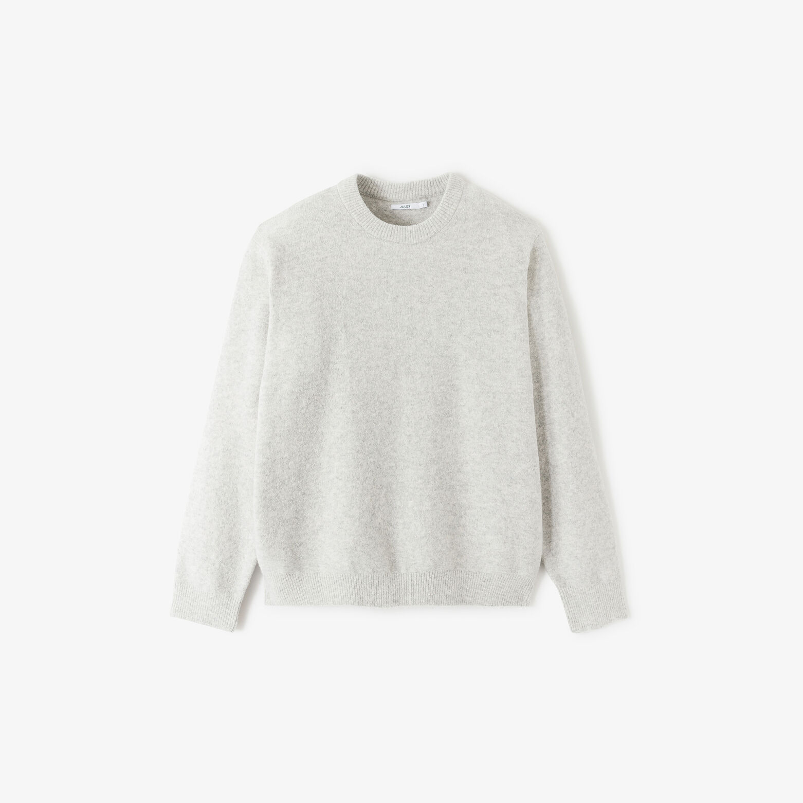 Pull col rond mousseux