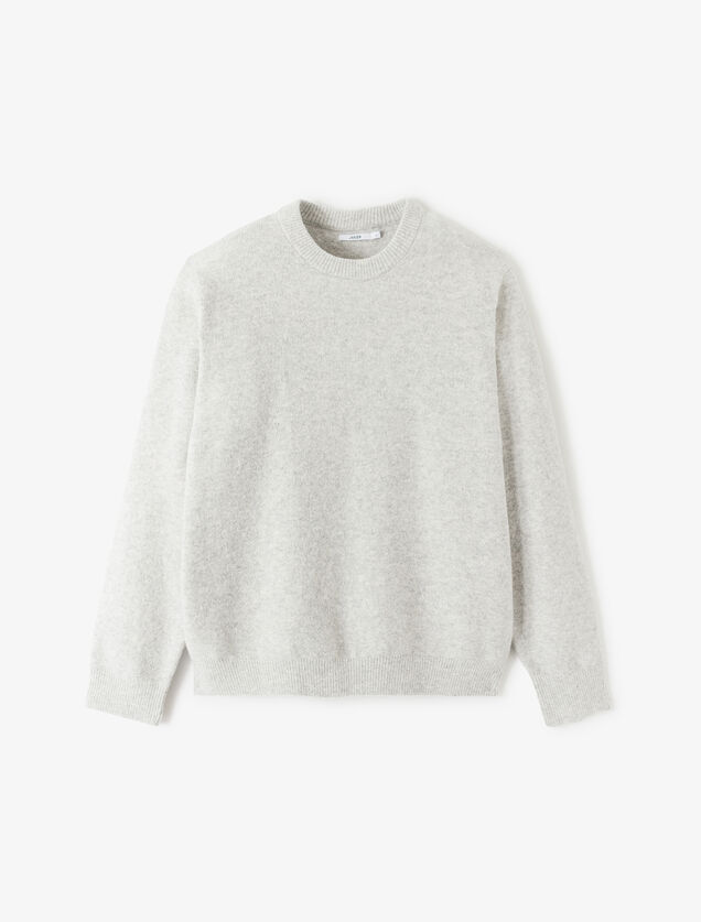 Pull col rond mousseux