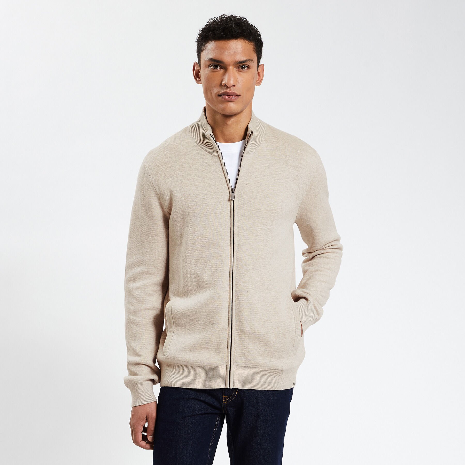 Gilet zippé homme jules online