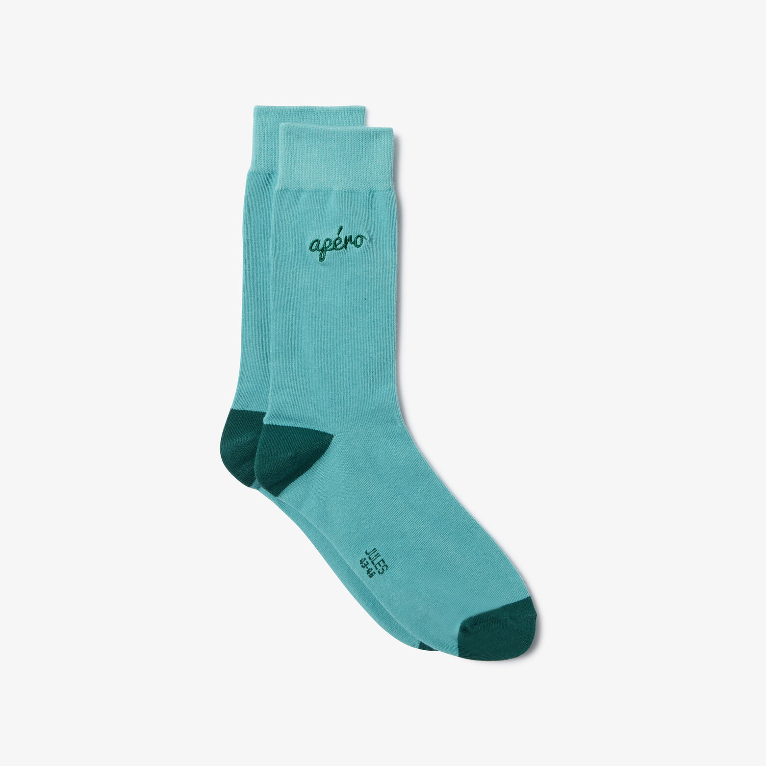 Chaussettes hautes &agrave; message