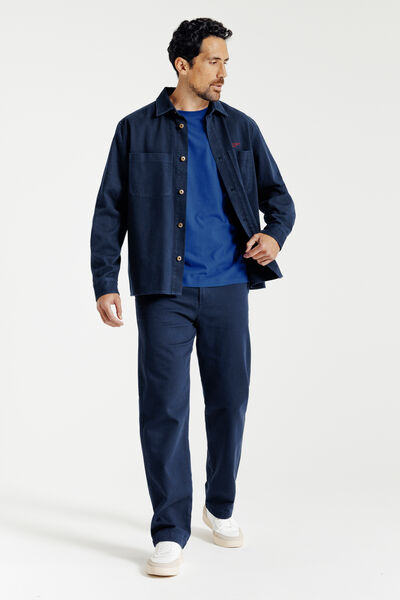 Tee shirt matière douce col rond