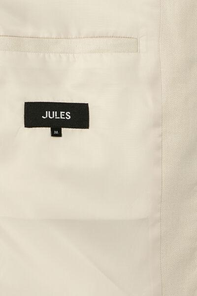 Jasje hemdskraag met rits in linnen