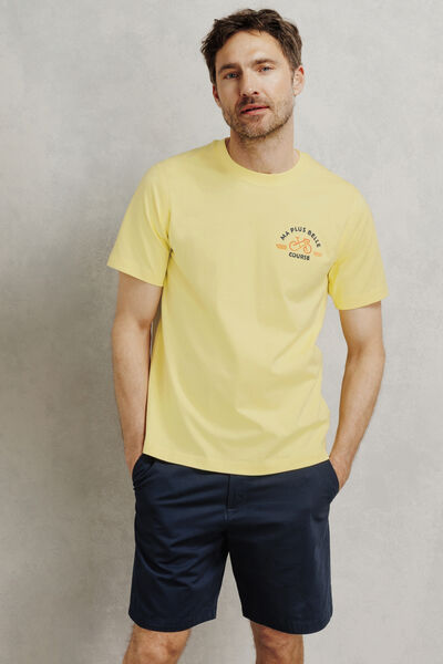 Tee shirt brod&eacute; licence Tour de France