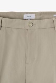 Pantalon chino loose &agrave; plis