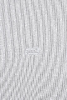 Polo manches longues piqu&eacute; uni