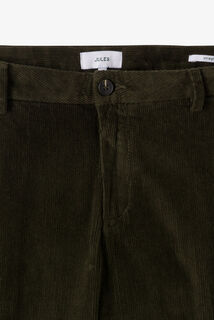 Pantalon chino straight velours
